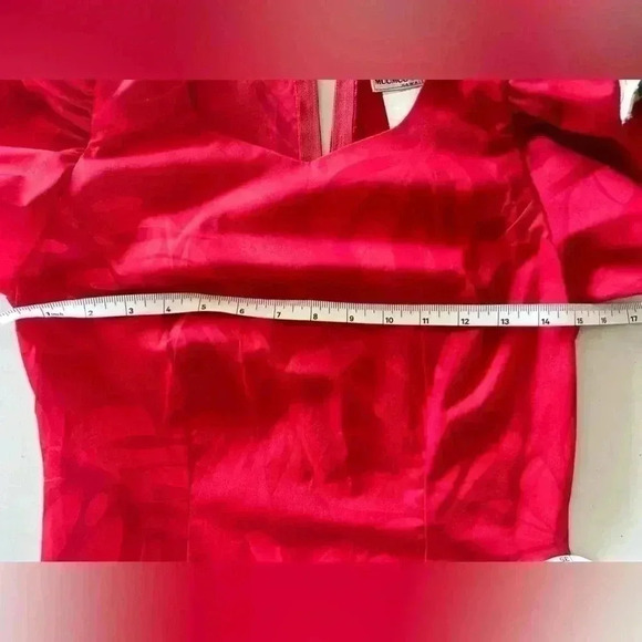 Worn Once - Red muumuu - Picture 4 of 4